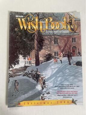 Sears Wish Book 2000 Cover High Quality Paper PRINT Christmas XMAS 8.5" x 11"